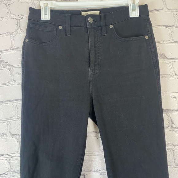 Madewell Black High Rise Skinny Jeans size 4 - Picture 2 of 11